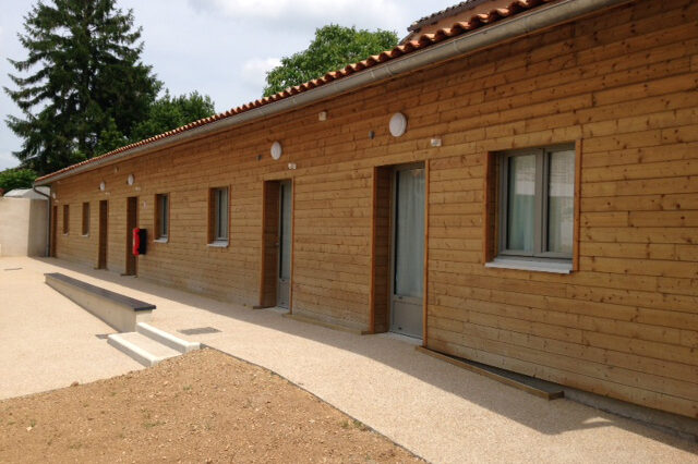 Gîte de l'Aigail - Extérieur bâtiment bois